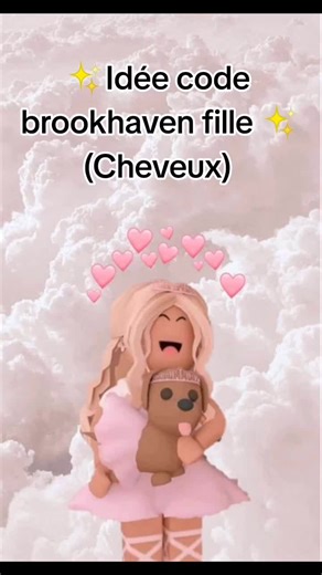 ✨Idée code brookhaven fille (Cheveux) #codes #pourtoi #brookhaven #roblox #myalatice24 #cheuveux #fille