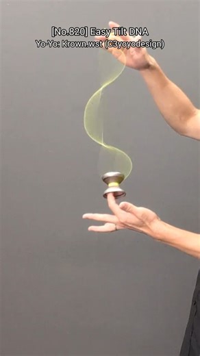 [No.820]🪀Today's Yo-Yo Trick & Tutorial: Easy Tilt DNA #yoyo #yoyotricks #tutuorial