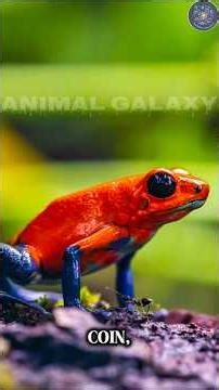 Golden Poison Dart Frog: The Tiny Frog That Can Kill a Human Instantly 🐸⚠️