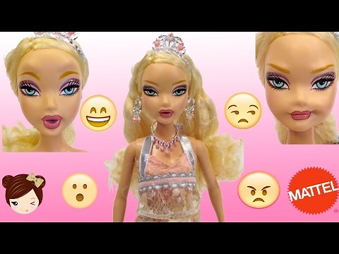 Funniest Barbie Doll Ever? Face Changing Doll - Smiles, Laughs, sad