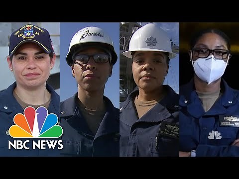 Four Women Of Color Make History As Commanders Of U.S. Navy Warships | NBC Nightly News