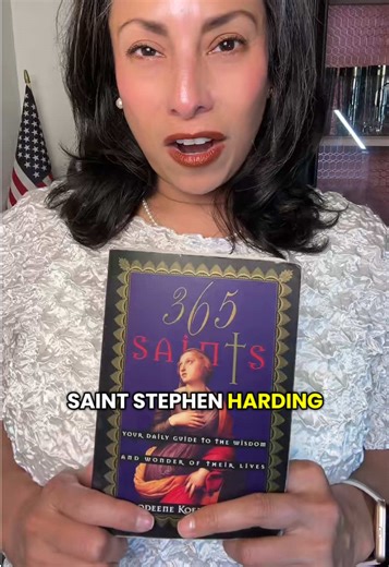April 17 - Saint of the Day - Saint Stephen Harding - pray for us Topic is God’s will. When I am starting something new, am I willing to wait and see what happens or do I get anxious when success eludes me? #CatholicTikTok #saint #GodsWill #CatholicTikTok #trappist
