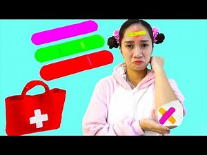 The Boo Boo Story from Diana and Daddy | The Boo Boo Song | Nursery Rhymes Daddy Song