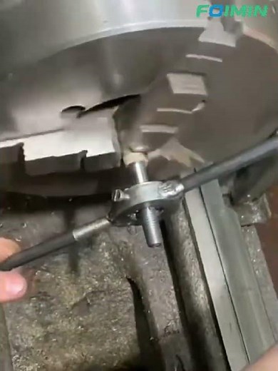 Threading of deformed steel bar