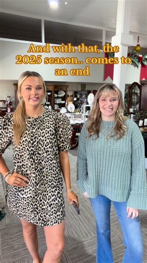 THANKS 2025!! We’ll see you next year!🥰❤️ | Cobblestone Home, Style & Gifts