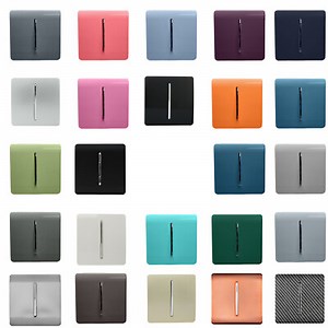 Light Switches 1 Gang 2 Way Screwless Decorative Modern Trendi Switch (2 Pack)  | eBay UK