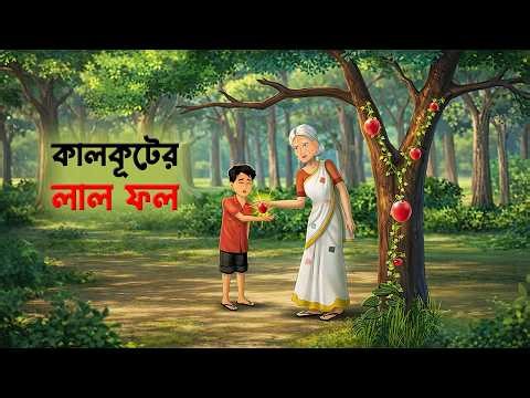 কালকূটের লাল ফল | Bengali Moral Story | Bangla Village Cartoon | Golpo Konna