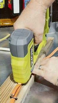 Keep your wires in order with the @RYO‪@RYOBITOOLSUSA‬V Cable Stapler. #shoplife