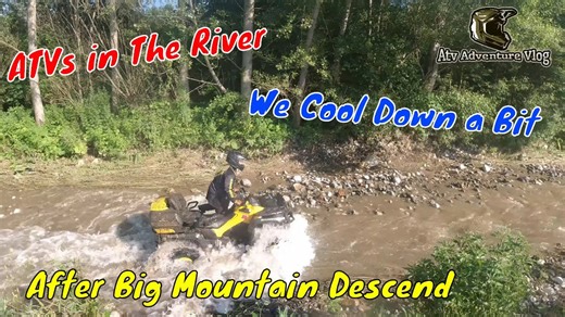 ATV Trail Ride Ends in River Escape | Off-Road Adventure Cool Down