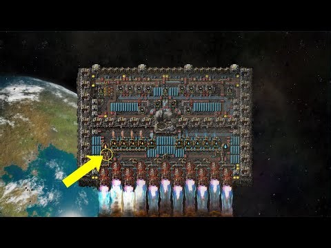 How I Design Spaceships in Factorio