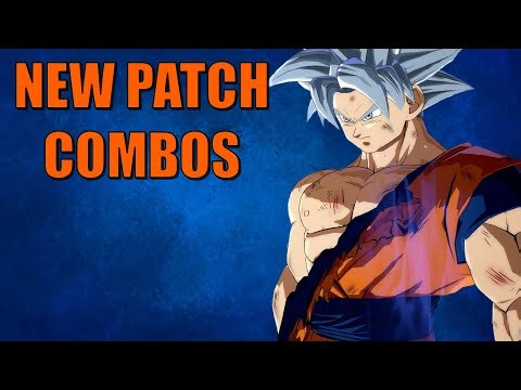 U.I Goku New Patch Combos(v1.40) - DBFZ