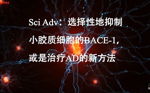 #Brainnews 【前沿快讯】Sci Adv：选择性地抑制小胶质细胞的BACE-1，或是治疗AD的新方法_哔哩哔哩_bilibili