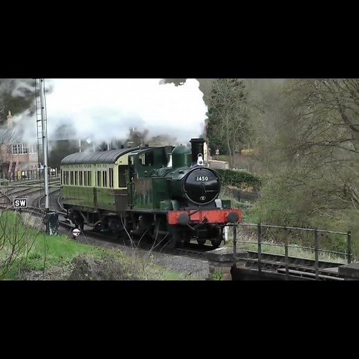 GWR 1400 Class - No.1450 - Highley - Severn Valley Railway #steam #train