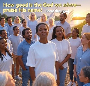 How good is the God we adore—praise His name! 🙌 Share this joy! #GodWeAdore #ChristianMusic #Worship #PraiseHim #FaithCommunity #HymnOfJoy #GoodnessOfGod #ThursdayWorship | SAF Hymns & Worship