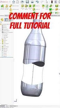 Comment for full tutorial ☺️ #shorts #ytshorts #solidworks #malviyacadsolution