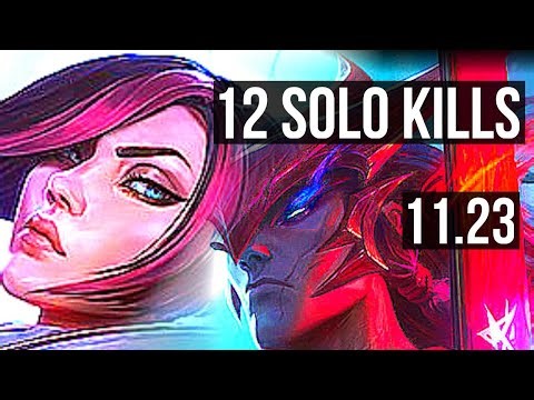 FIORA vs YONE (TOP) | Rank 4 Fiora, 12 solo kills, Legendary, 19/4/5 | BR Challenger | 11.23