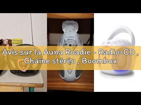 Avis sur la Auna Roadie - Radio-CD , Chaîne stéréo , Boombox , Lecteur CD , Port USB , MP3 , Tuner r