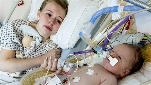 Baby left brain damaged after 30 minute wait for vital test