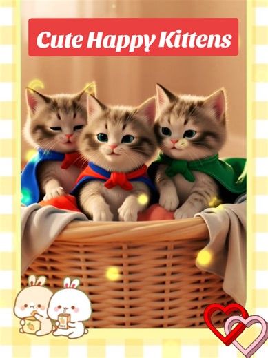 Cute Happy Kittens Amazing Moments #cute #happy #kittens #amazing #tik_tok