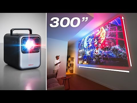 My Cinema-Grade 300” Laser Projector Setup – Nebula X1