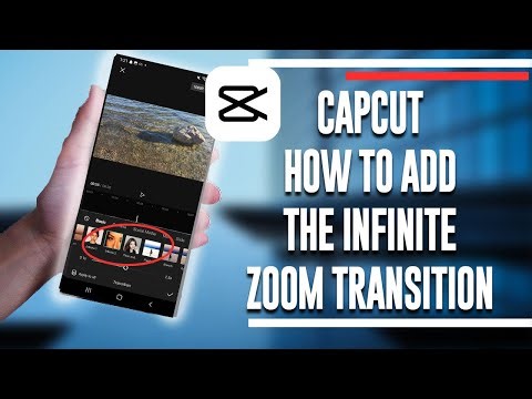 CapCut - How to do the Infinite Zoom Transition Instagram Reels and Tiktok Videos - Edit on phone.