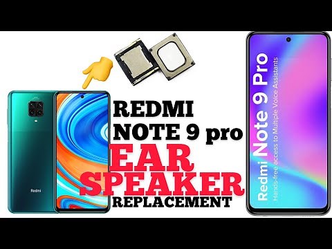 Redmi note 9 pro ear speaker replacement | how to change speaker in phone #how #repair #mobilephone