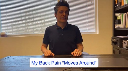 My Back Pain Moves Around