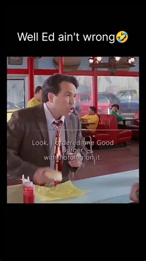 RagePixel on Instagram: "🍔 "Good Burger",1997 teen comedy film" is pure late-’90s chaos wrapped in ketchup, neon colors, and peak Nickelodeon energy. Born from an All That sketch, the movie drops you into a goofy fast-food world where logic doesn’t matter and stupidity somehow saves the day. Kenan Thompson plays Dexter, a stressed teen just trying to survive summer, while Kel Mitchell’s Ed—cheerful, clueless, and completely unhinged—turns every normal situation into absolute madness. What start