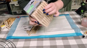 Clothes Pin Wreath #dollartreequeen #laundrywreath #clothespinwreath #diylife | Windy City Crafts