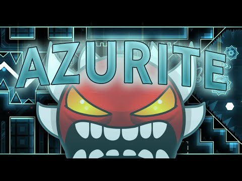 Azurite by Sillow 100% / Extreme demon / Geometry Dash