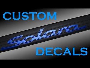 Creating Decals with a Vinyl Plotter