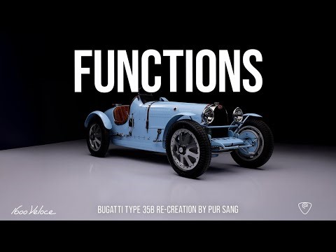 Bugatti Type 35B Re-Creation by Pur Sang | Functions
