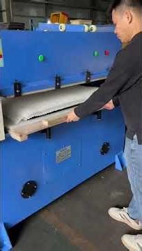 Pe foam punching machine /Pe foam cutting machine #machine