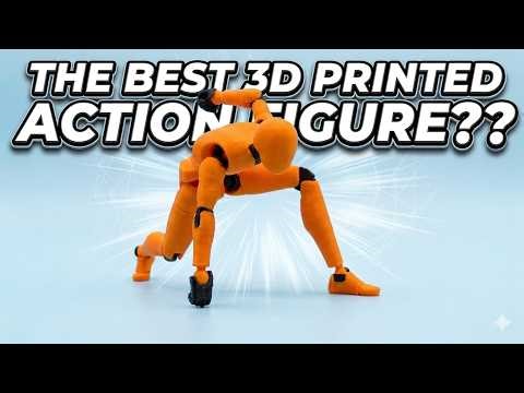 Is This FREE 3D Printable Carbon 13 Figure Any GOOD?!