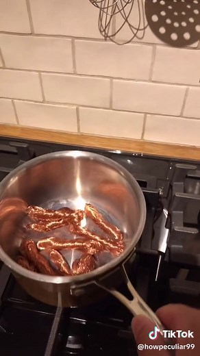 Melting my first bar of copper! #copper #smelting #chef #fypシ #foryou