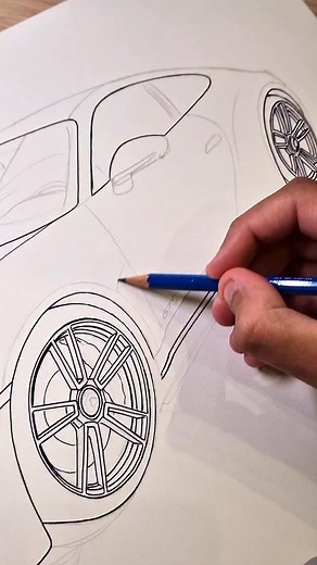 1.6K reactions · 68 shares | Porsche 911 GTS An icon in this silver color #porsche #porsche911 #991 #gts #carrera #porschemoment #yesporsche #gt3 #gt3rs #art #artoftheday #artofinstagram #artistsoninstagram #turbomoment | Car Drawing by Floridi Diego | Facebook