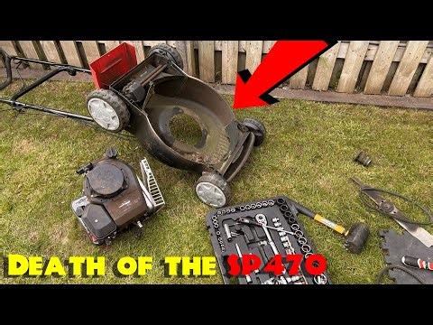 Petrol Lawnmower Teardown- Mountfield SP470