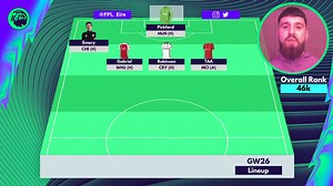 8.2K views · 63 reactions | FPL ÉIRE'S GW26 TEAM SELECTION  • 101pts  • 46k Overall  • Best GW26 Assistant Manager  • Table Bonus Options  • Transfer Plans 欄 • My GW26 Team Selection  Watch the full video here  https://www.youtube.com/watch?v=7llrnUY9RFE&ab_channel=FPLEire | Fantasy Premier League : Updates & Tips | Facebook