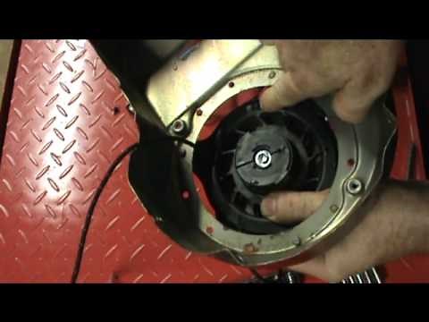 Small Engine Repair: Replacing the Starter Pull Rope on a 500 Series Briggs & Stratton Engine