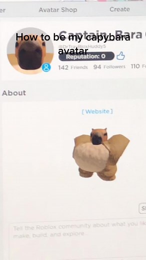 Captain_Baras Avatar tutorial #roblox #capy #capybara #avatar #robloxcapybara #capybaraavatar #tutorial #tut #fyp