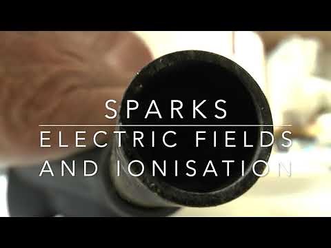 Sparks, ionisation in an electric field: from fizzics.org