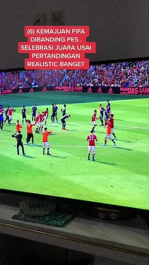 Comparison: FIFA vs PES | Realistic Celebrations & Gameplay