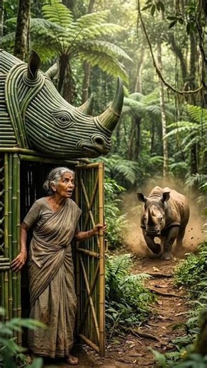 I built a secret Bamboo Treehouse EP 1 | Beautiful Handmade Bamboo Craft 🎋 #bamboohouse #short