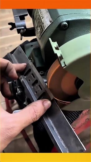 Sharpening the blade for a wood planer machine to ensure smooth board finishing.