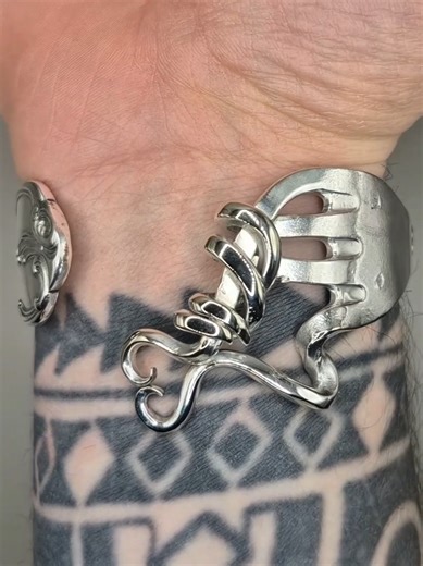 Crafting a Unique Cuff Bracelet from Vintage Forks