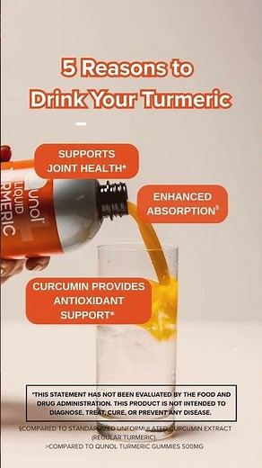 5 Reasons to Drink Your Qunol Liquid Turmeric