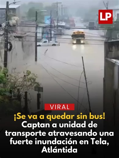 Inundación Impactante en Tela, Atlántida