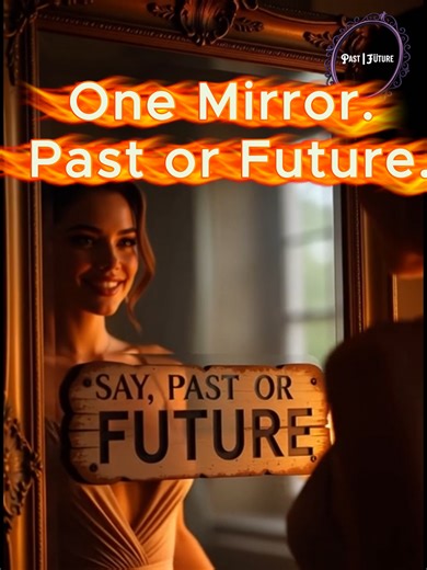 Past vs. Future: She Chose... 🔮 #mystery #tragedy One Mirror. Past or Future. 🕰️ PAST: Forgotten history & ancient mysteries. 🔮 FUTURE: Sci-fi concepts & tomorrow's prophecies. Which reality will the mirror show you next? Subscribe to find out: @SayPastOrFuture #Mystery #History #SciFi #PastOrFuture #Shorts#FantasyArt #Storytelling