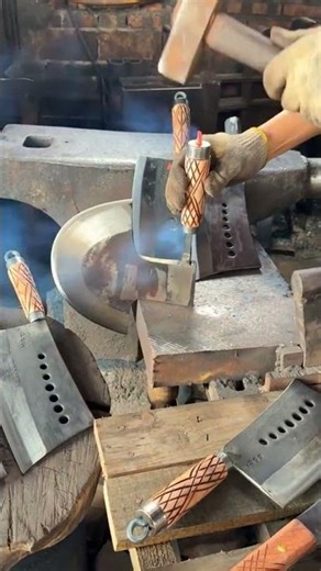 “Smart Knife Making Process 🔪 Incredible DIY Craftsmanship #Shorts”