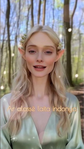 Elvish Song in Quenya – Lindë Alassë (Song of Joy) ✨